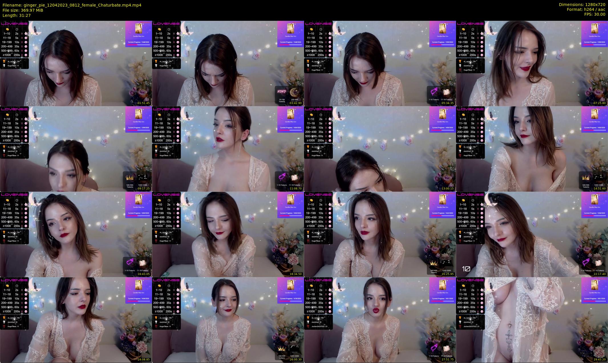 ginger_pie — 32 minute Chaturbate female cam show recording, 720p, Apr 12, 2023