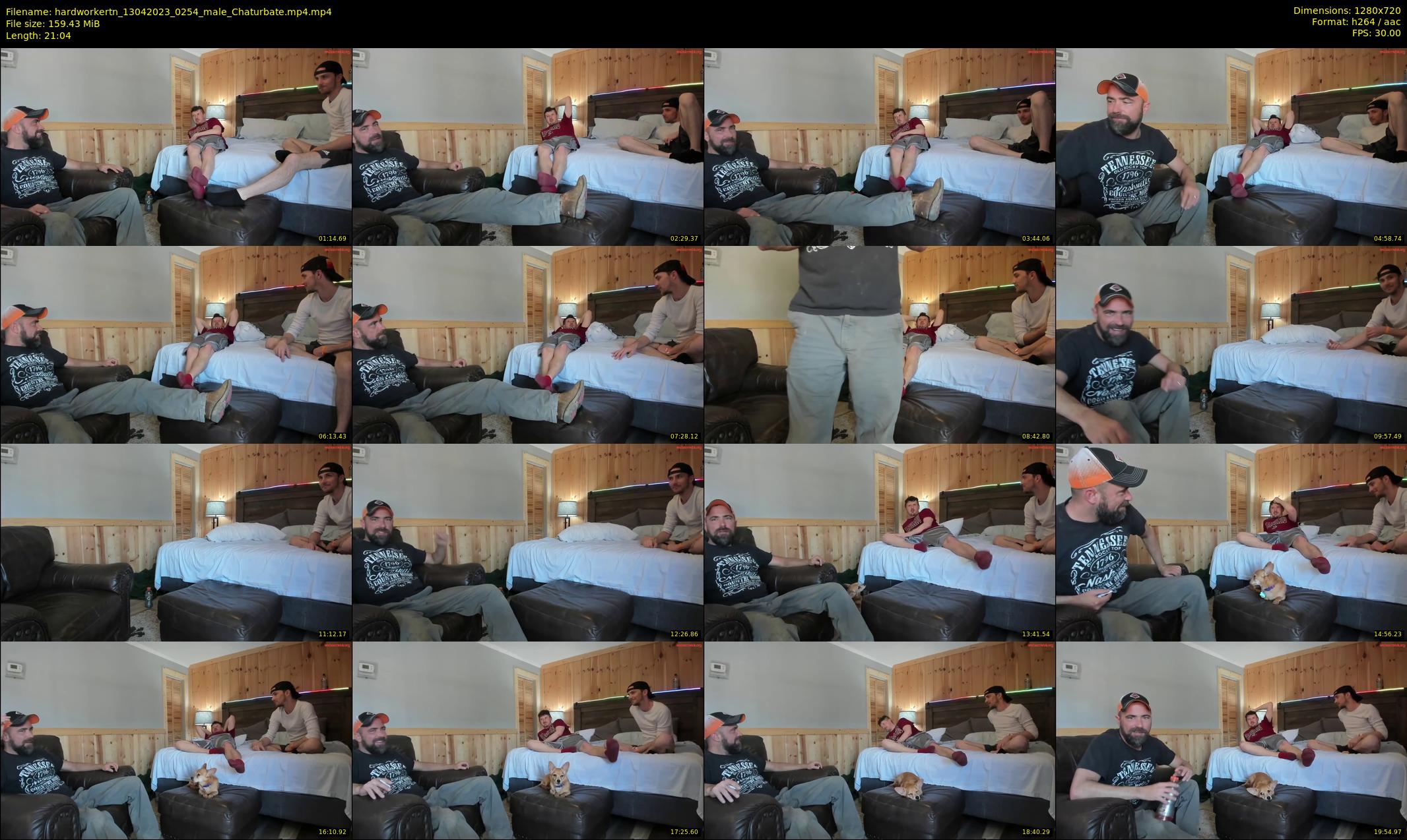 hardworkertn — 22 minute Chaturbate male cam show recording, 720p, Apr 13, 2023