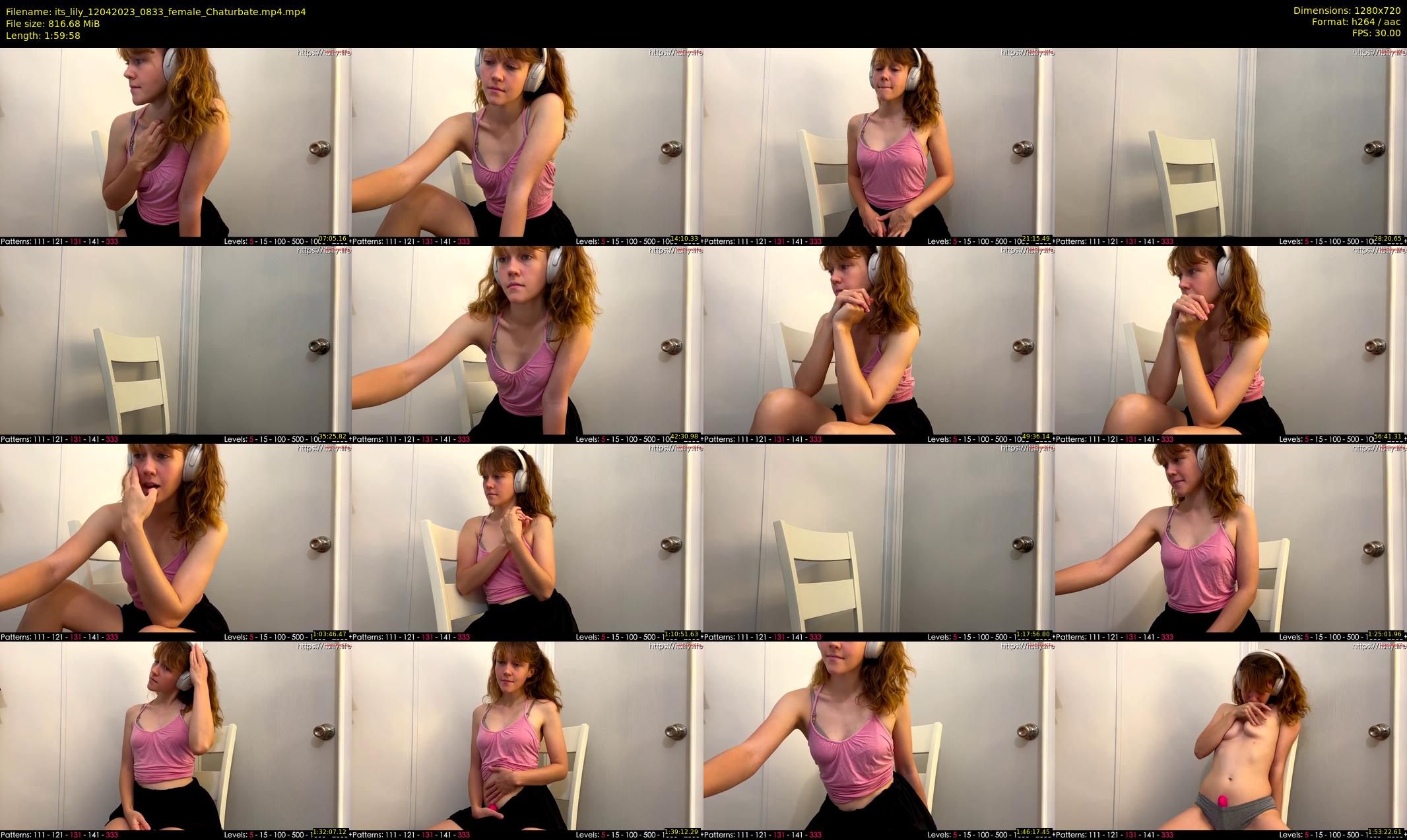 its_lily — 120 minute Chaturbate female cam show recording, 720p, Apr 12, 2023