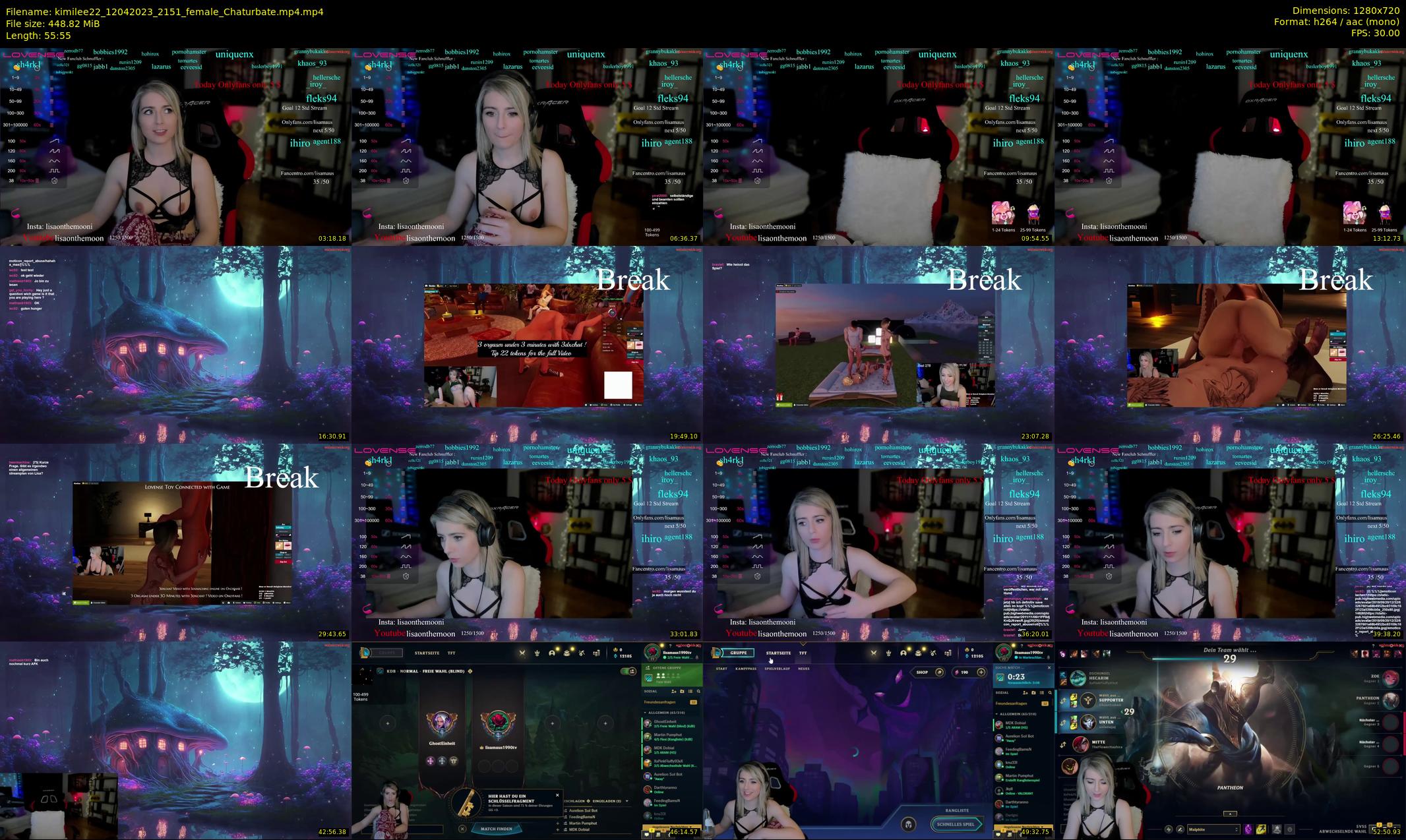 kimilee22 — 56 minute Chaturbate female cam show recording, 720p, Apr 12, 2023