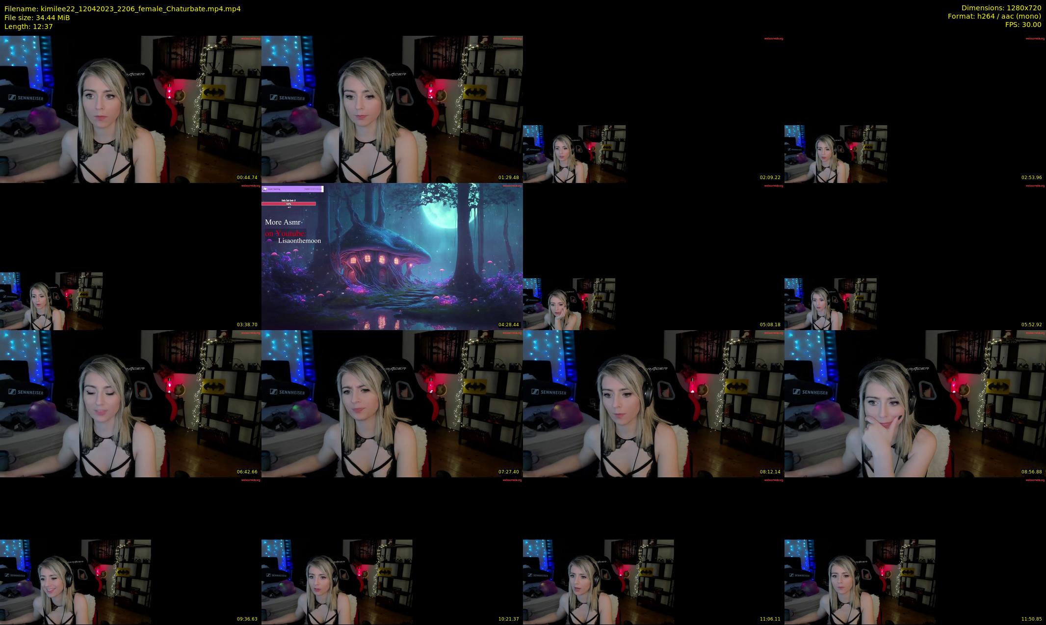 kimilee22 — 13 minute Chaturbate female cam show recording, 720p, Apr 12, 2023
