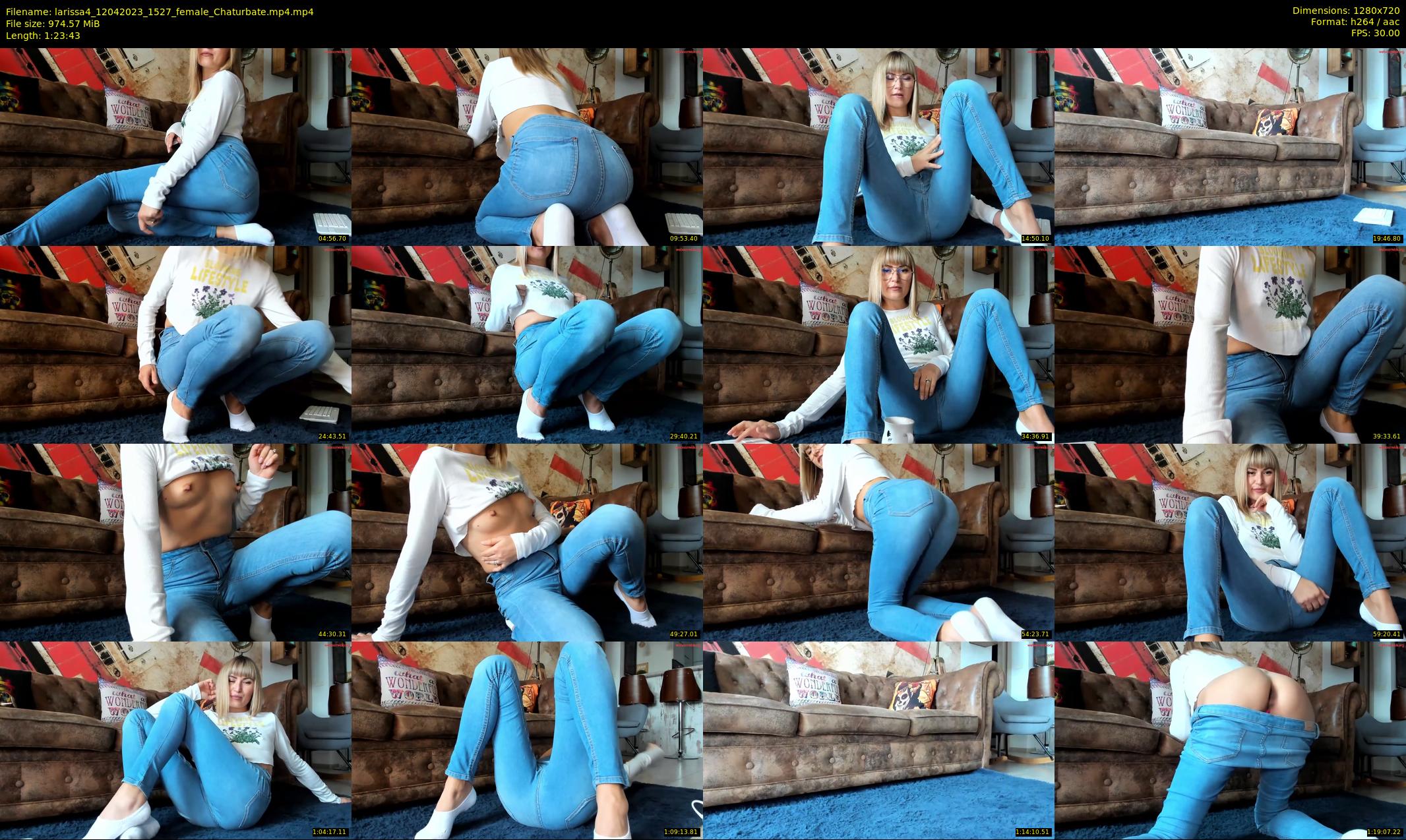 larissa4 — 84 minute Chaturbate female cam show recording, 720p, Apr 12, 2023
