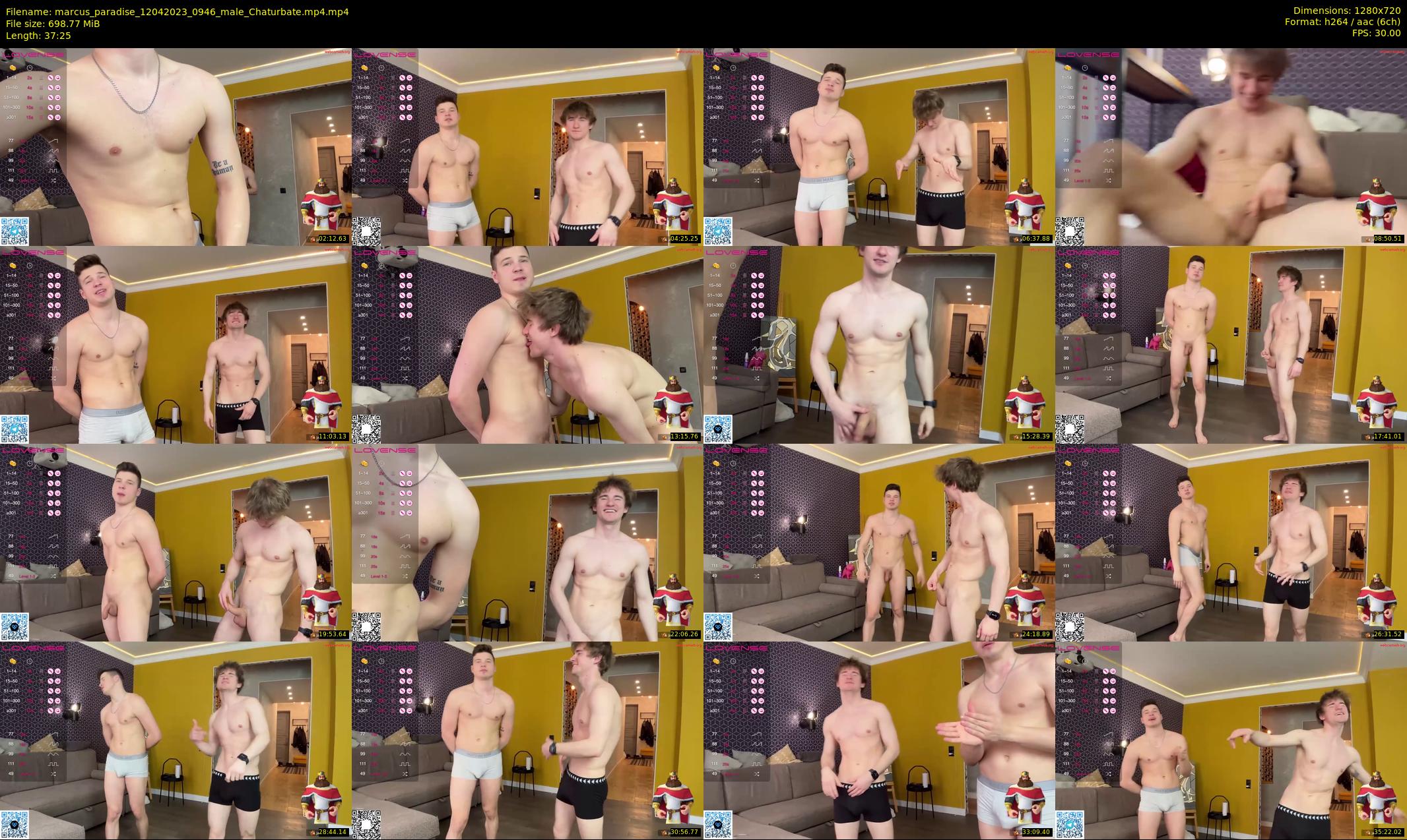 marcus_paradise — 38 minute Chaturbate male cam show recording, 720p, Apr 12, 2023