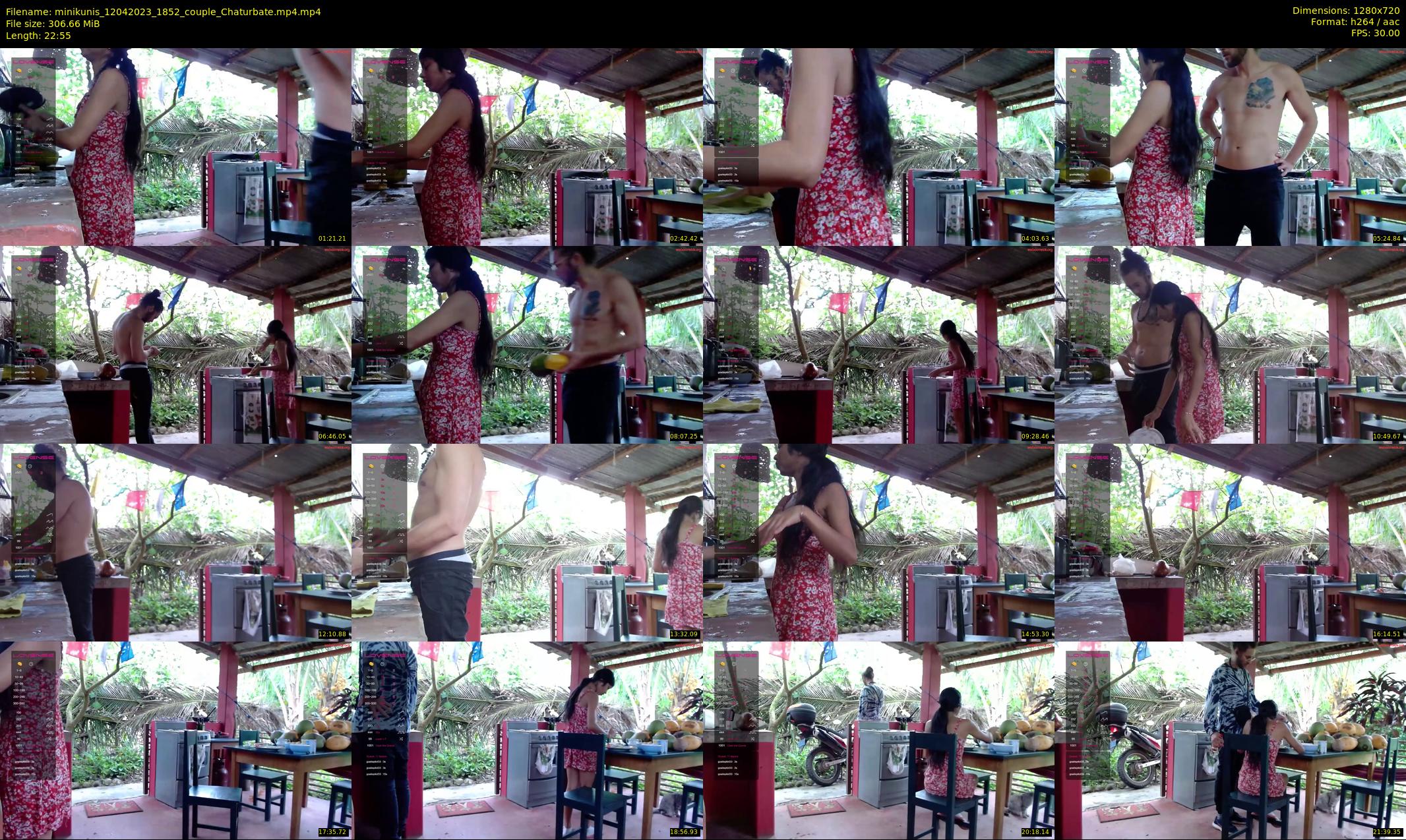 minikunis — 23 minute Chaturbate couple cam show recording, 720p, Apr 12, 2023