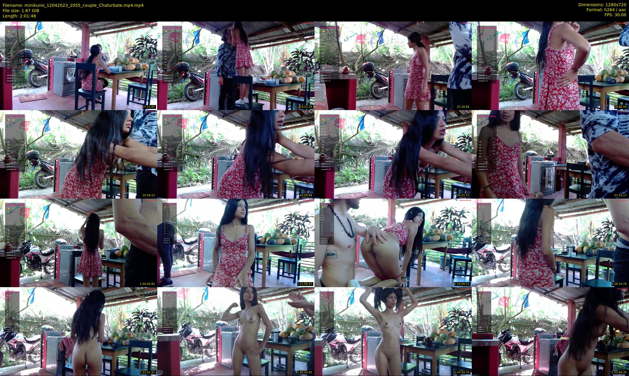 minikunis — 122 minute Chaturbate couple cam show recording, 720p, Apr 12, 2023