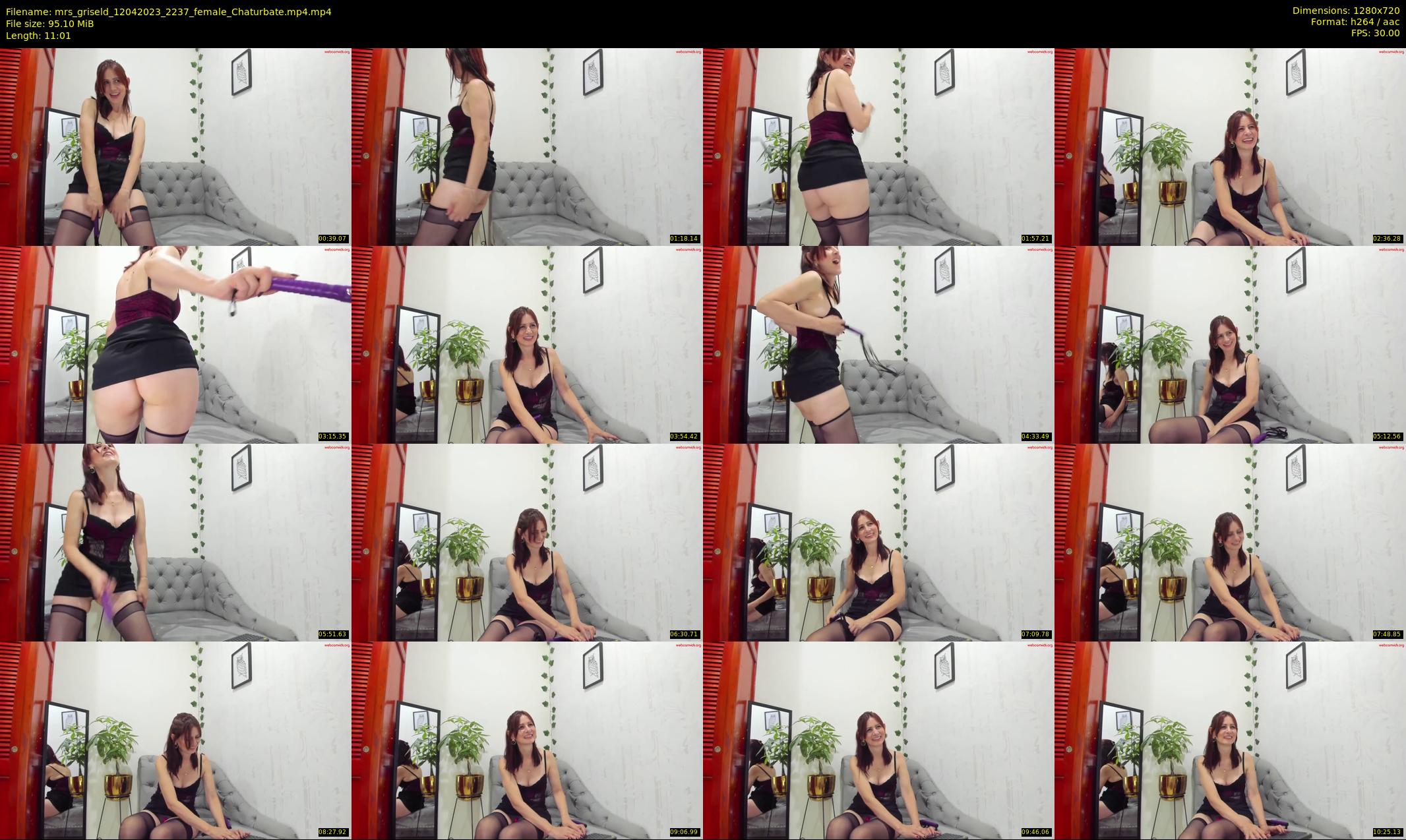 mrs_griseld — 12 minute Chaturbate female cam show recording, 720p, Apr 12, 2023