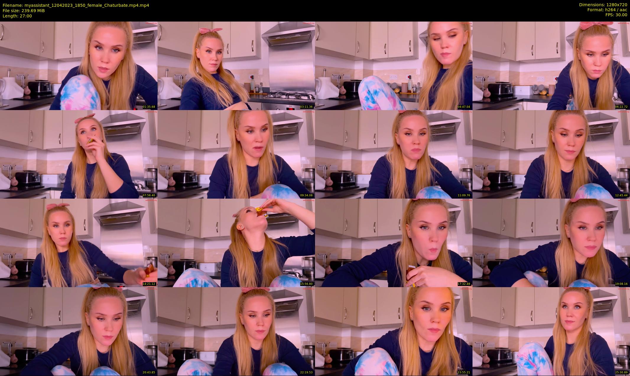 myassistant — 27 minute Chaturbate female cam show recording, 720p, Apr 12, 2023