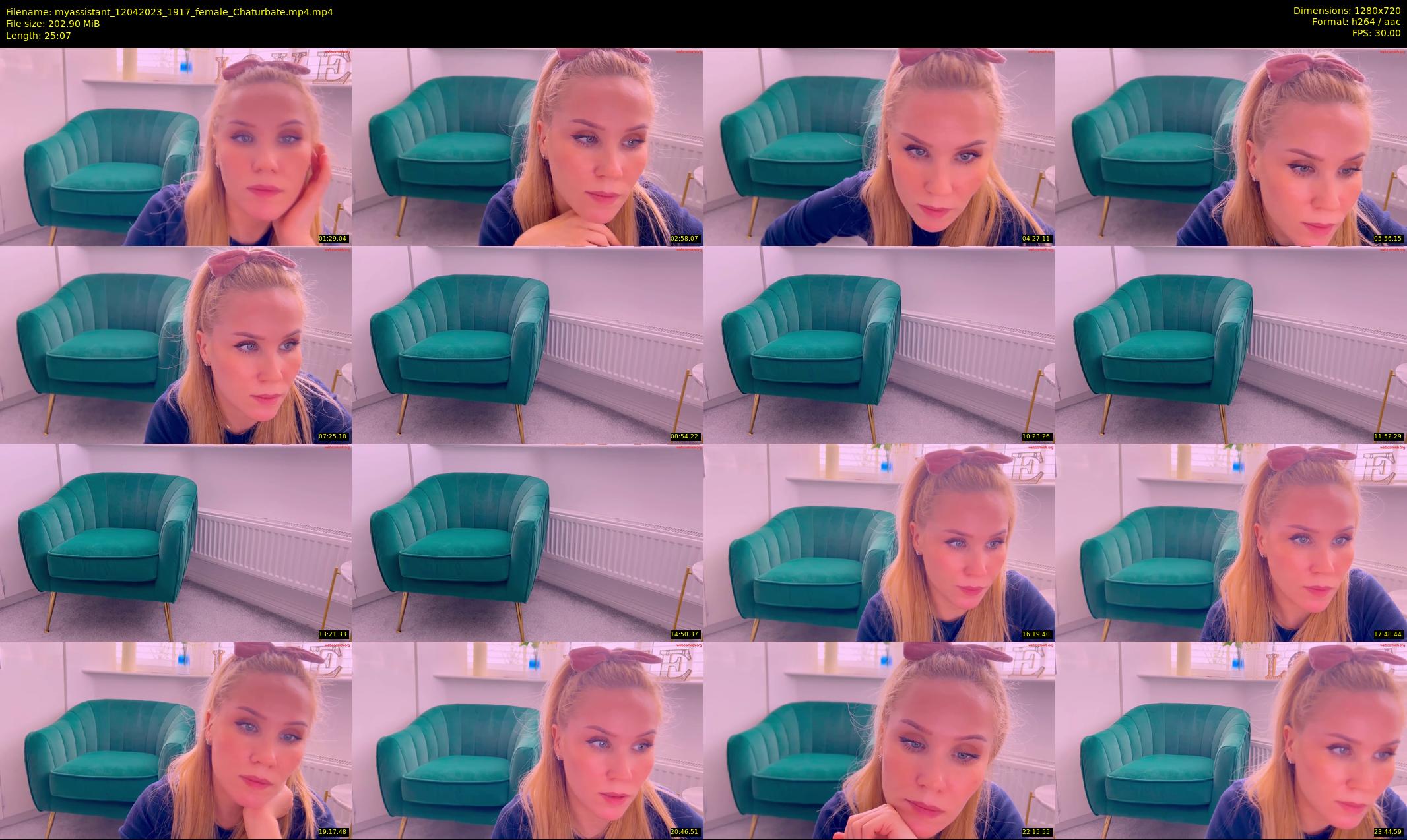 myassistant — 26 minute Chaturbate female cam show recording, 720p, Apr 12, 2023