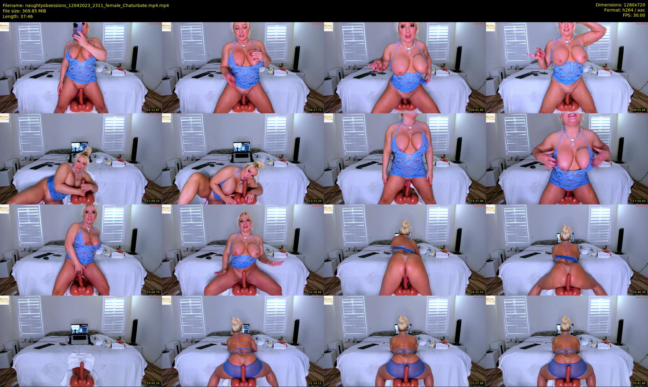 naughtyobsessions — 38 minute Chaturbate female cam show recording, 720p, Apr 12, 2023