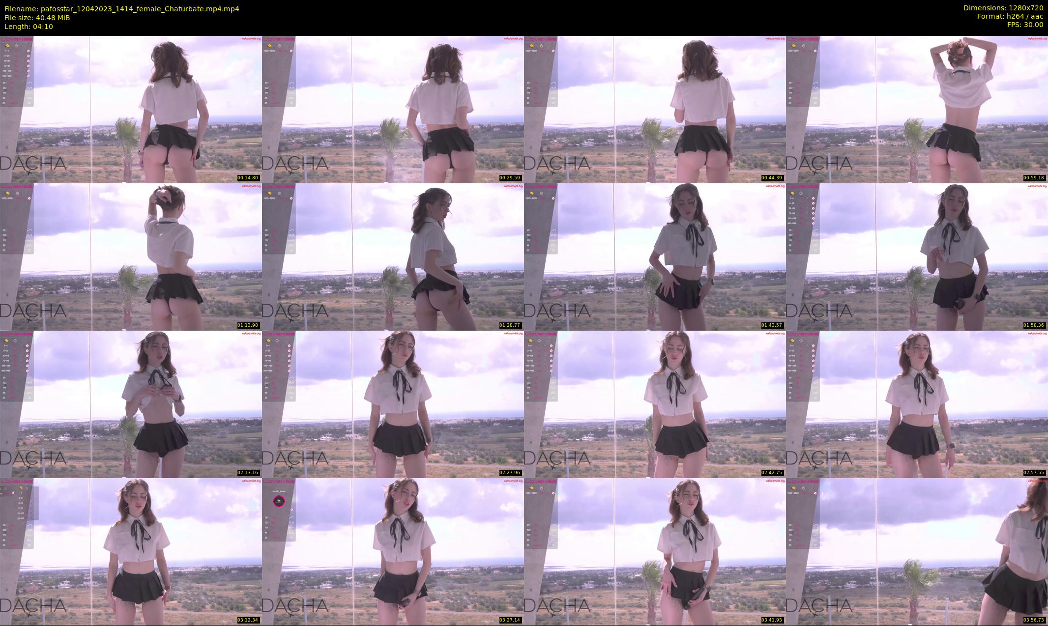 pafosstar — 5 minute Chaturbate female cam show recording, 720p, Apr 12, 2023