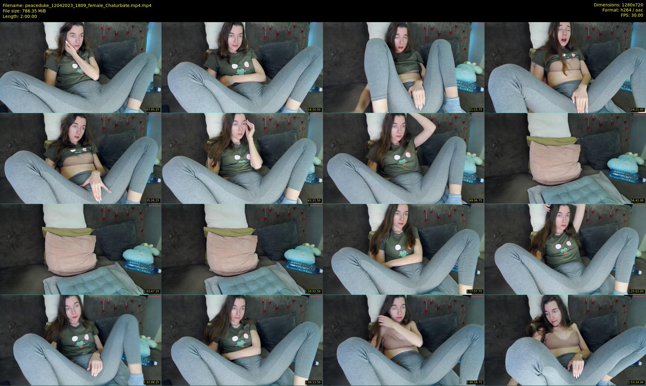 peaceduke — 120 minute Chaturbate female cam show recording, 720p, Apr 12, 2023