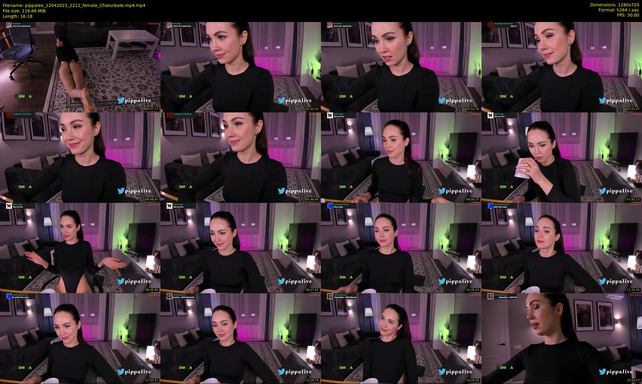 pippalee — 17 minute Chaturbate female cam show recording, 720p, Apr 12, 2023