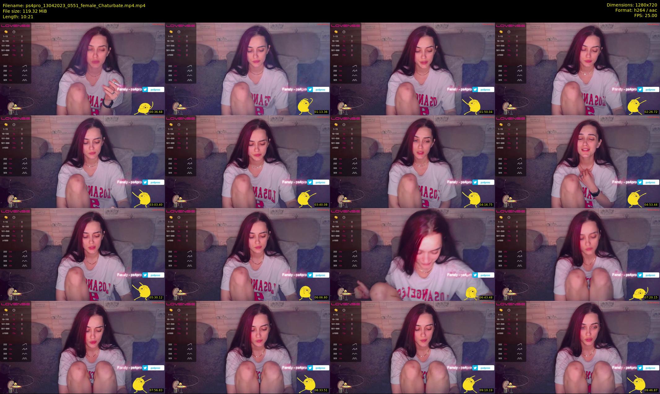 ps4pro — 11 minute Chaturbate female cam show recording, 720p, Apr 13, 2023