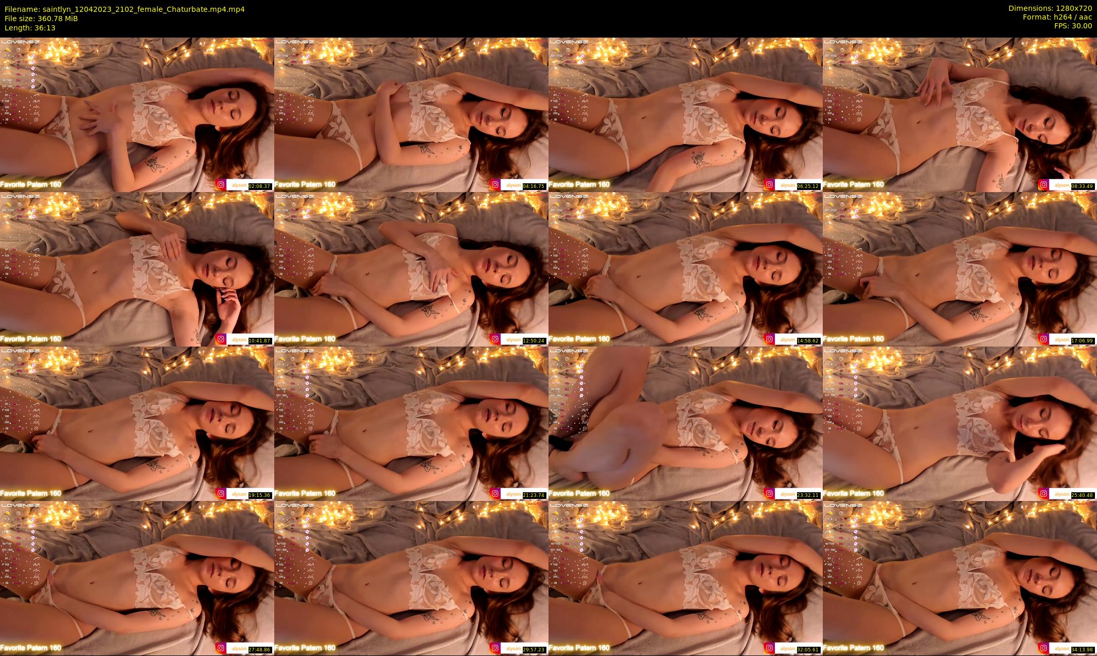 saintlyn — 37 minute Chaturbate female cam show recording, 720p, Apr 12, 2023