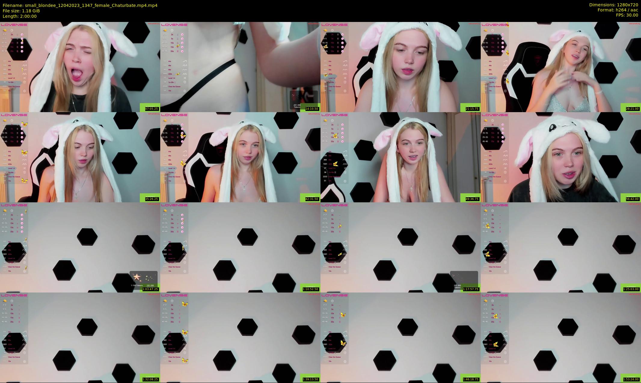small_blondee — 120 minute Chaturbate female cam show recording, 720p, Apr 12, 2023