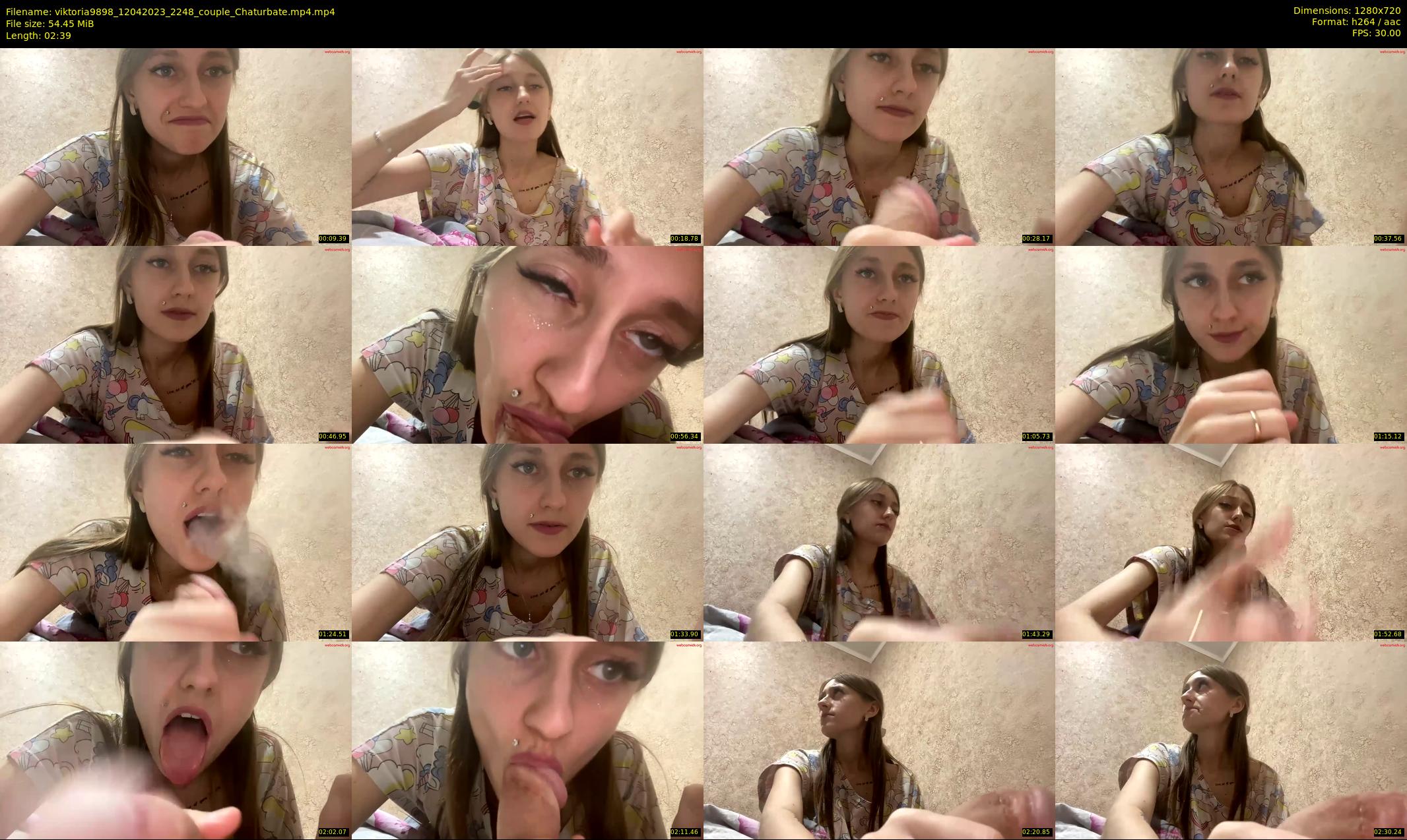 viktoria9898 — 3 minute Chaturbate couple cam show recording, 720p, Apr 12, 2023