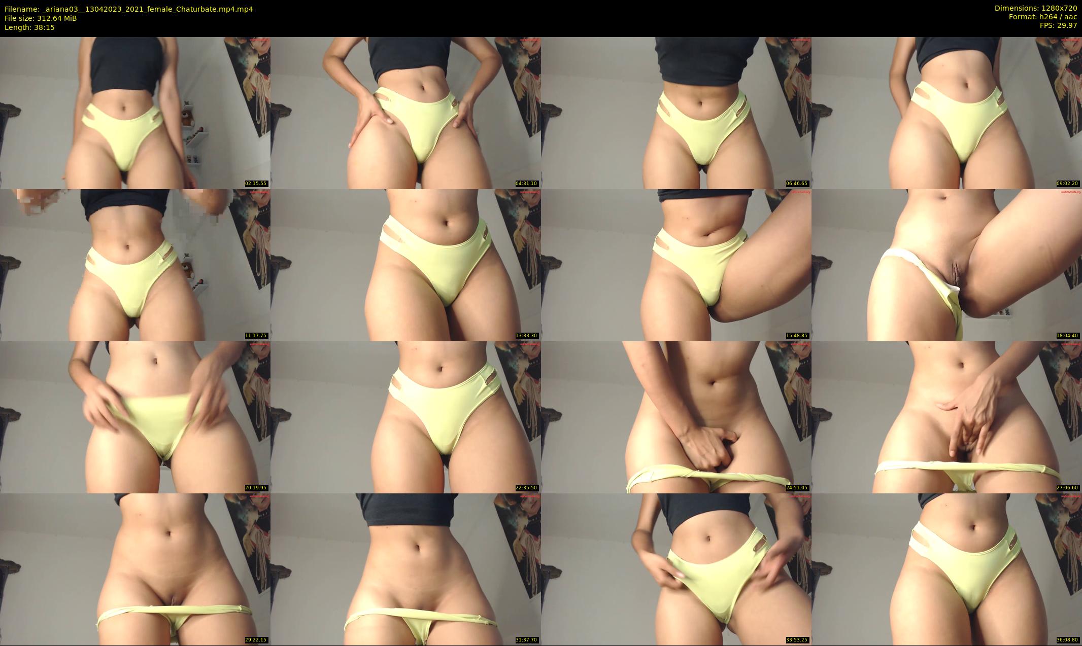 _ariana03_ — 39 minute Chaturbate female cam show recording, 720p, Apr 13, 2023