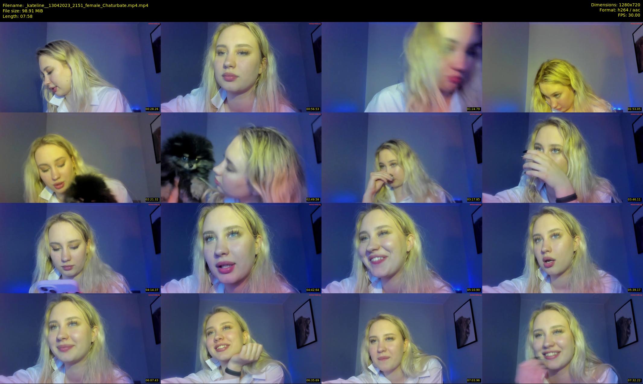 _kateline_ — 8 minute Chaturbate female cam show recording, 720p, Apr 13, 2023
