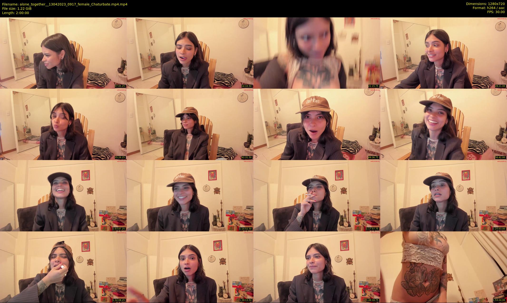 alone_together_ — 120 minute Chaturbate female cam show recording, 720p, Apr 13, 2023