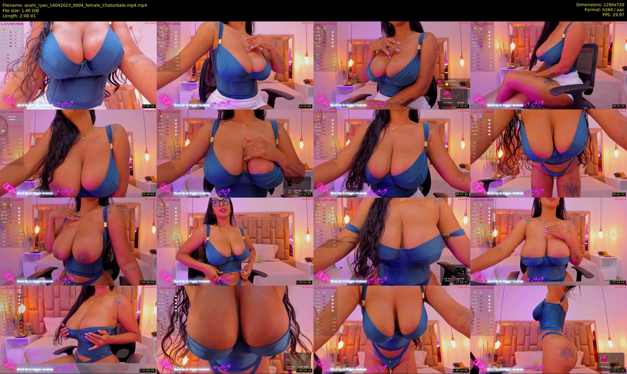 anahi_ryan — 121 minute Chaturbate female cam show recording, 720p, Apr 14, 2023
