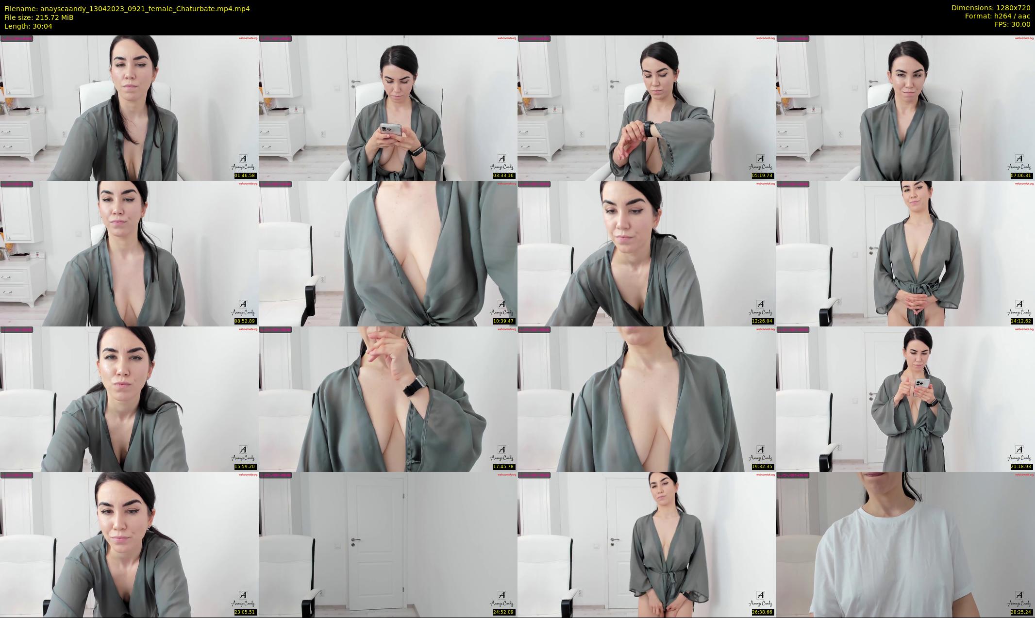anayscaandy — 31 minute Chaturbate female cam show recording, 720p, Apr 13, 2023