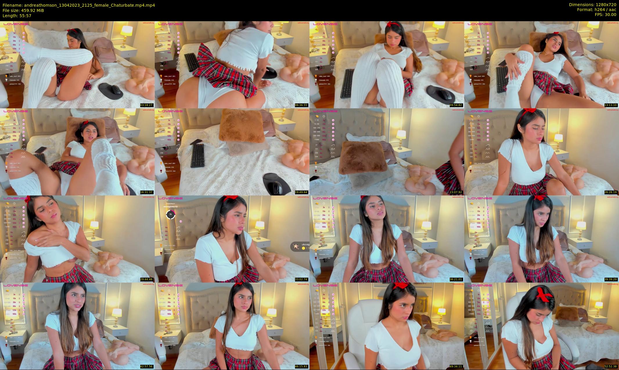andreathomson — 56 minute Chaturbate female cam show recording, 720p, Apr 13, 2023