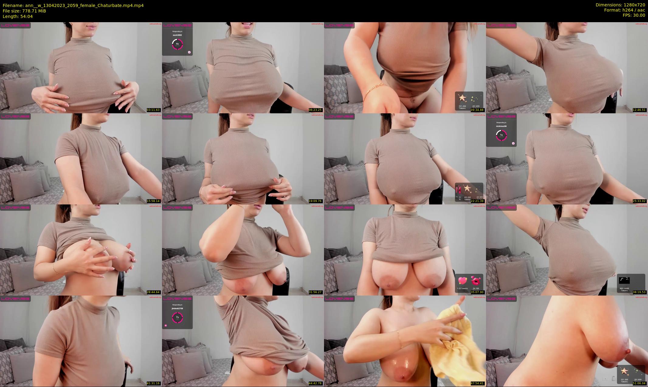 ann__w — 55 minute Chaturbate female cam show recording, 720p, Apr 13, 2023