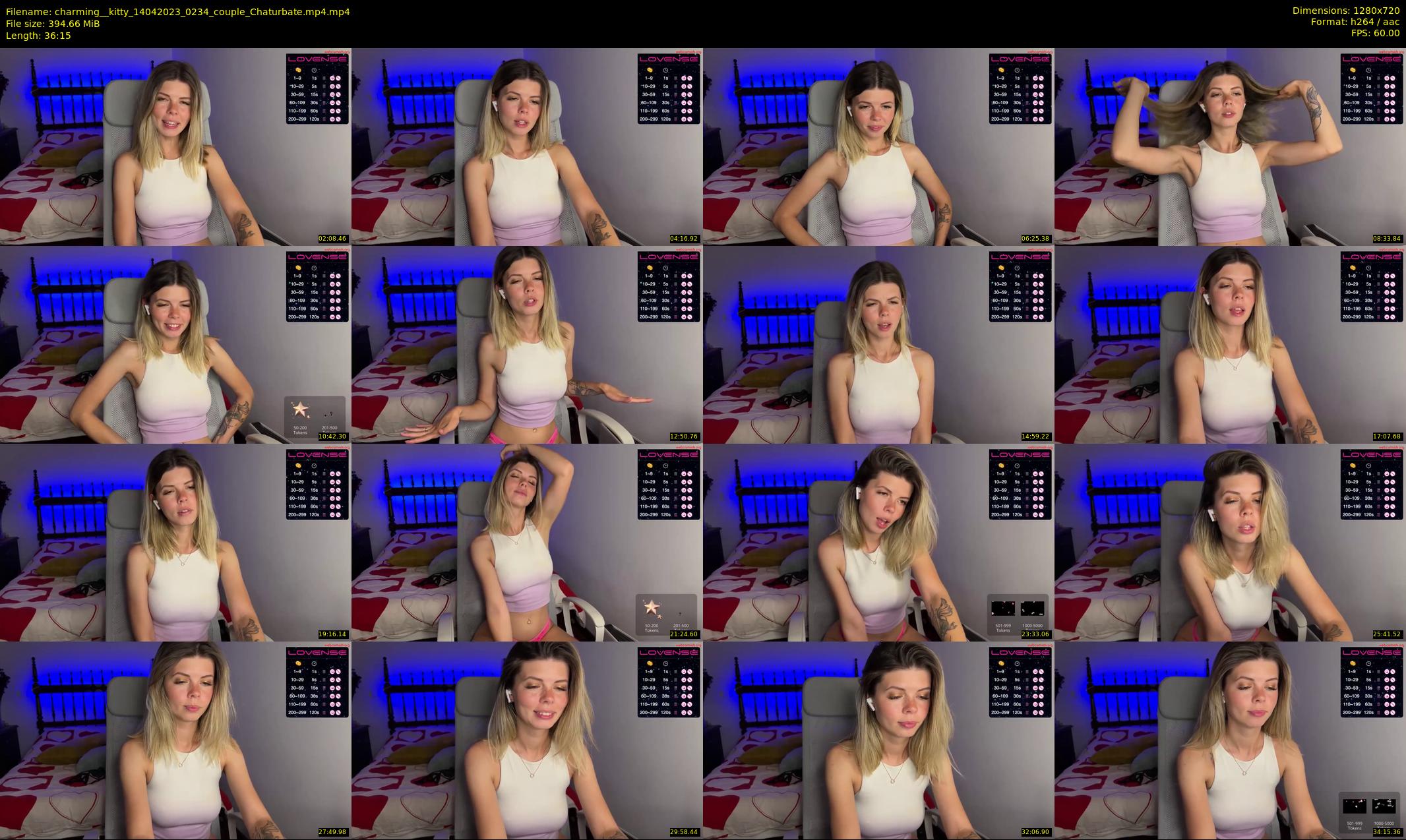 charming__kitty — 37 minute Chaturbate female cam show recording, 720p, Apr 14, 2023