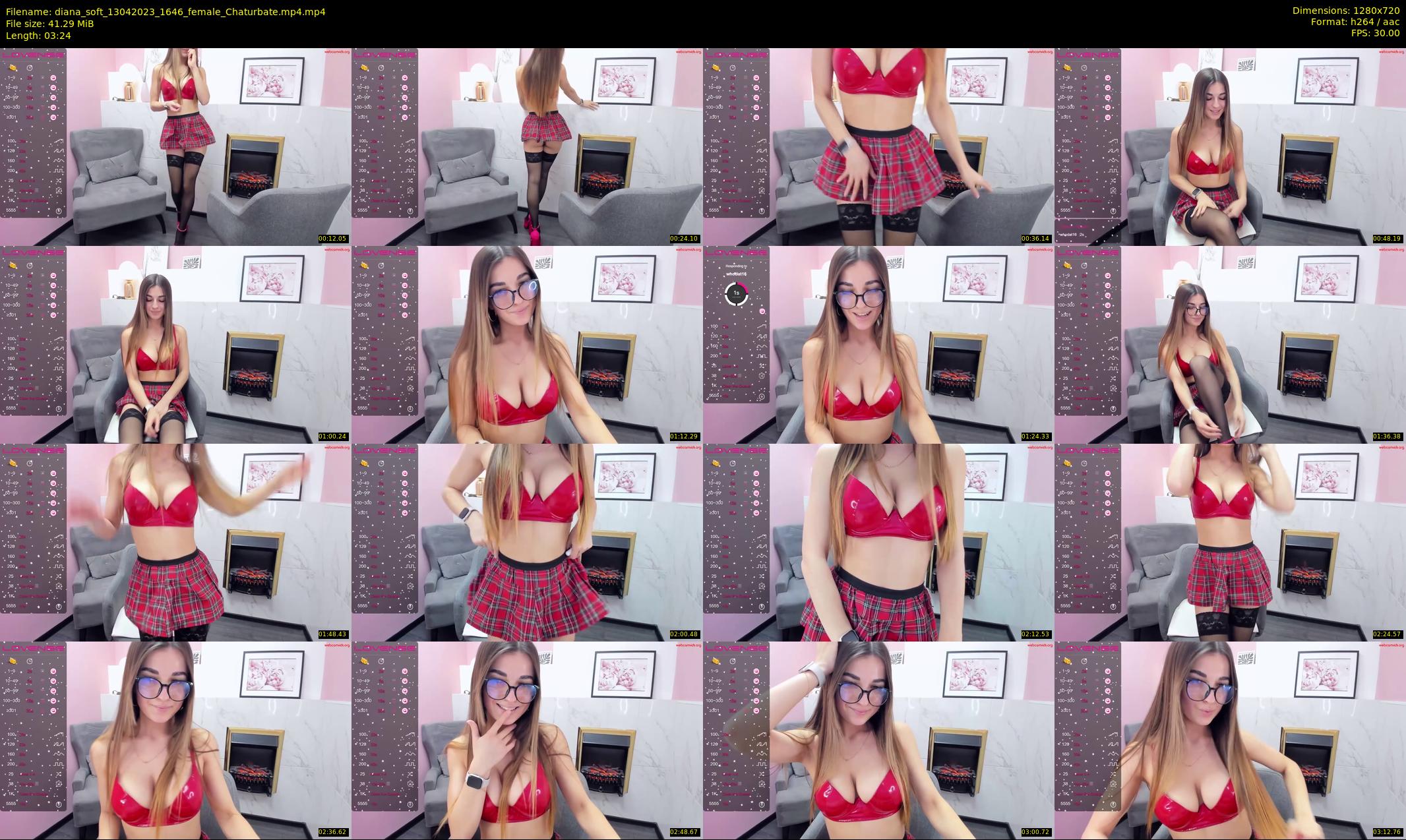 diana_soft — 4 minute Chaturbate female cam show recording, 720p, Apr 13, 2023