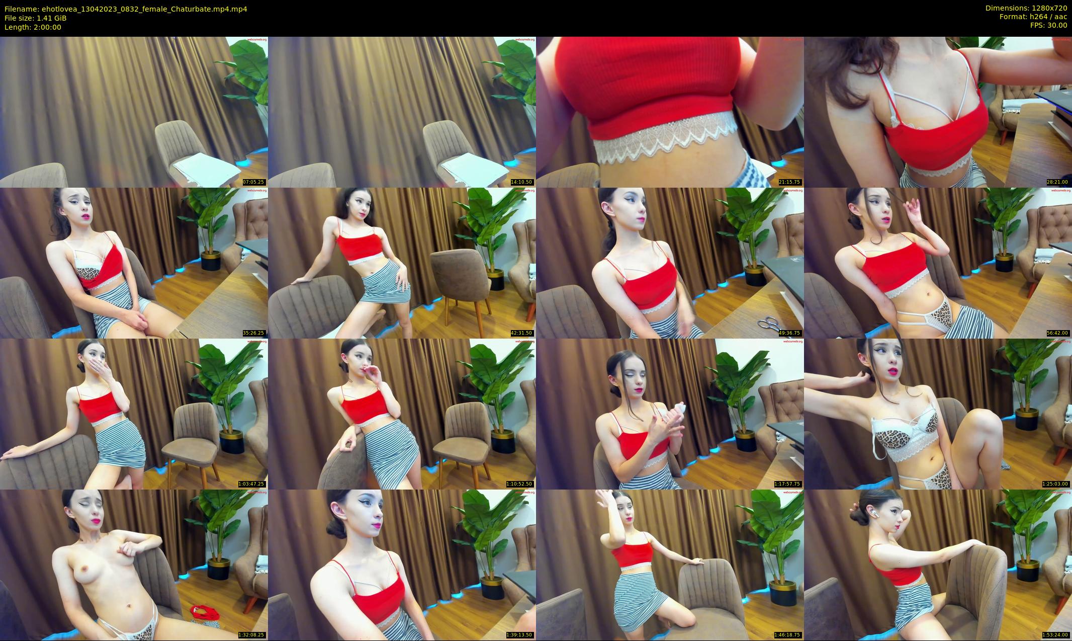 ehotlovea — 120 minute Chaturbate female cam show recording, 720p, Apr 13, 2023
