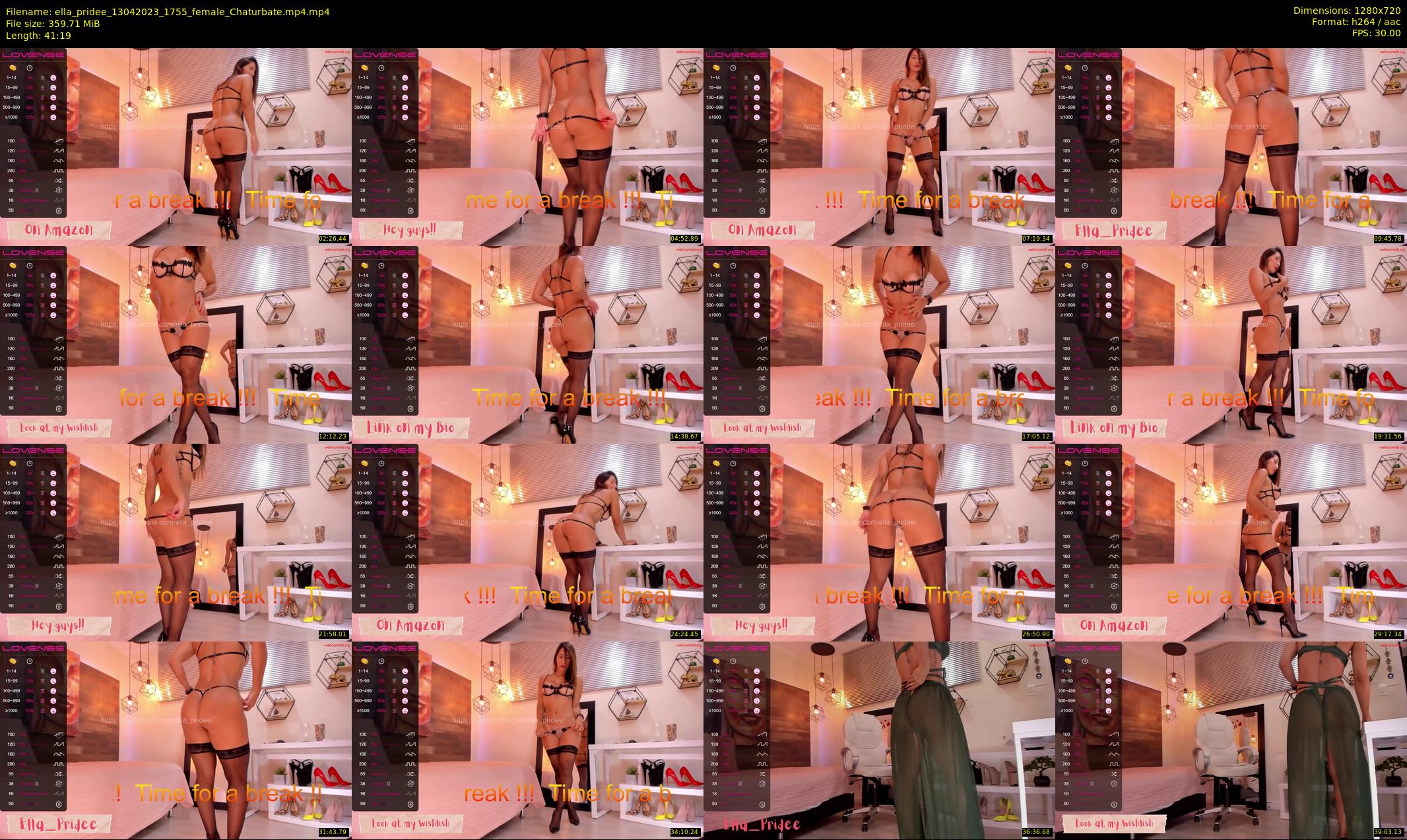 ella_pridee — 42 minute Chaturbate female cam show recording, 720p, Apr 13, 2023