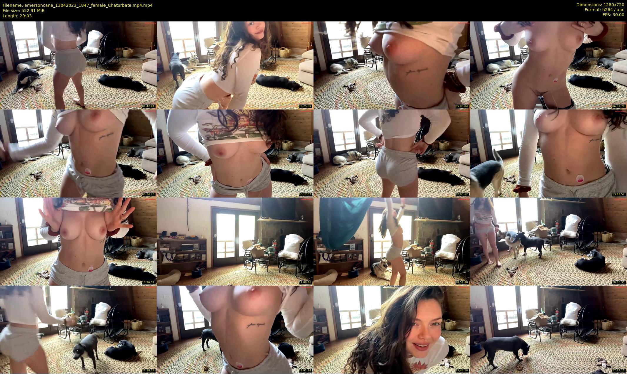 emersoncane — 30 minute Chaturbate female cam show recording, 720p, Apr 13, 2023
