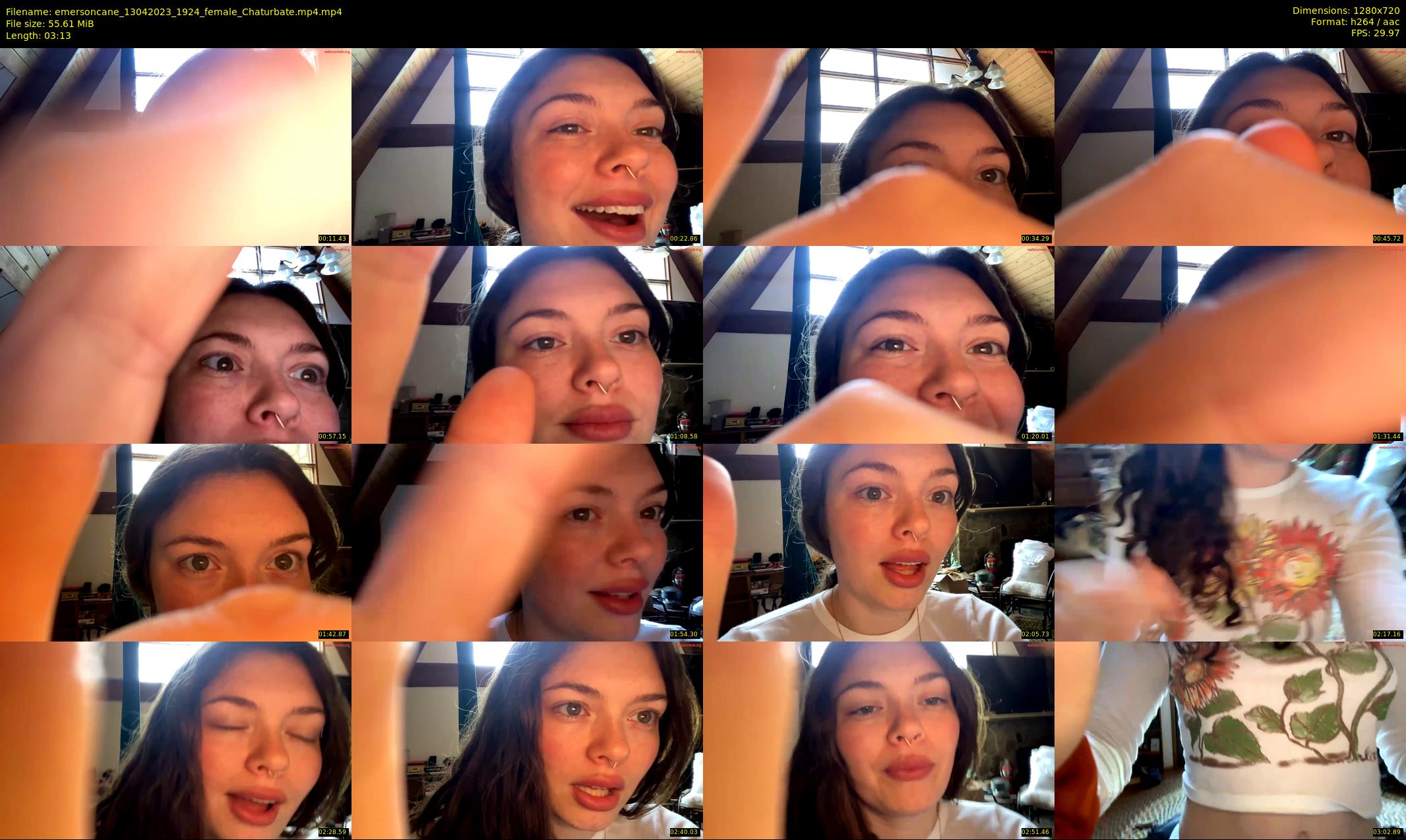 emersoncane — 4 minute Chaturbate female cam show recording, 720p, Apr 13, 2023