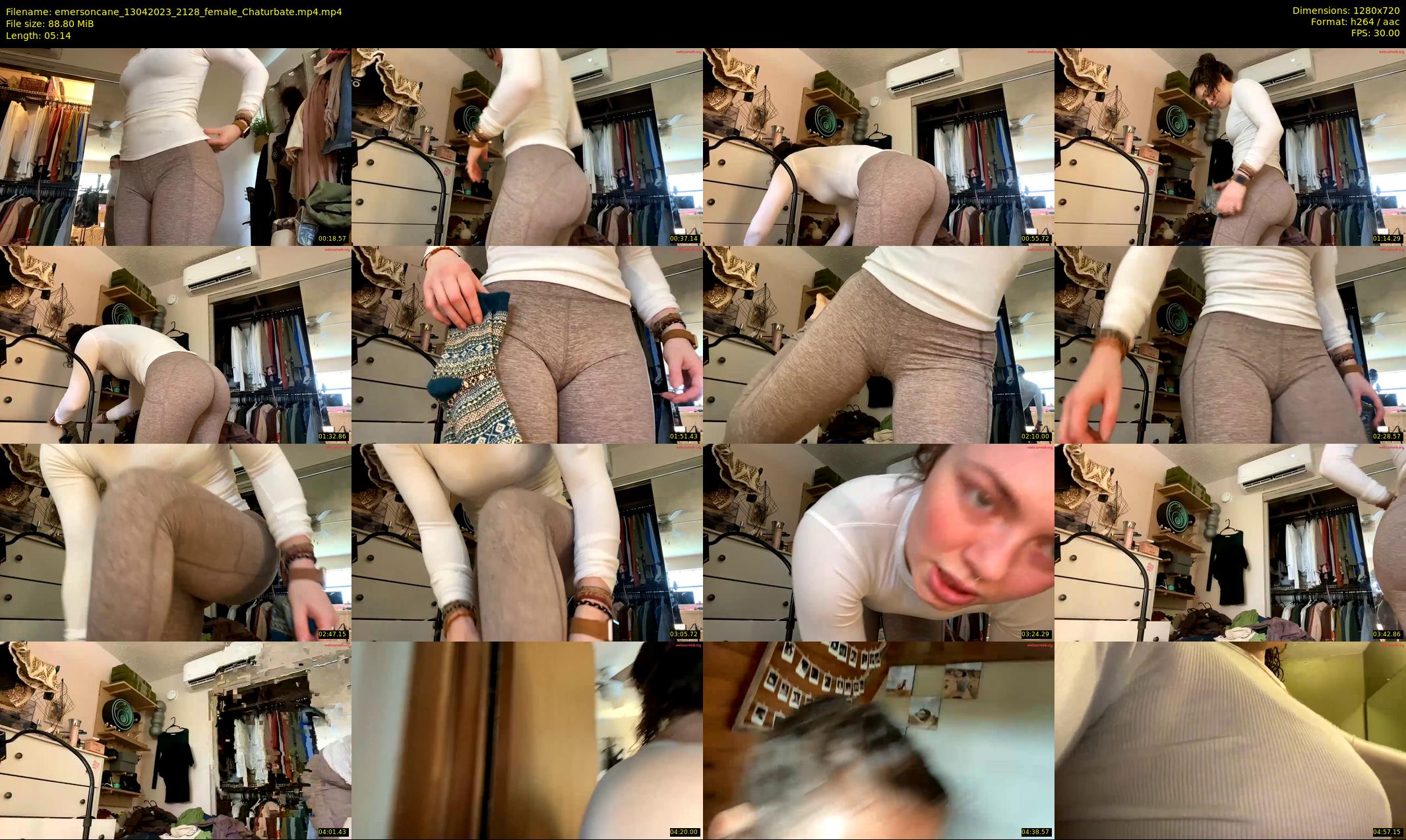emersoncane — 6 minute Chaturbate female cam show recording, 720p, Apr 13, 2023