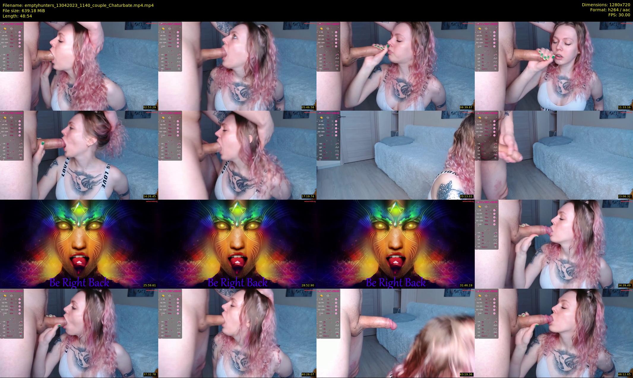 emptyhunters — 49 minute Chaturbate couple cam show recording, 720p, Apr 13, 2023