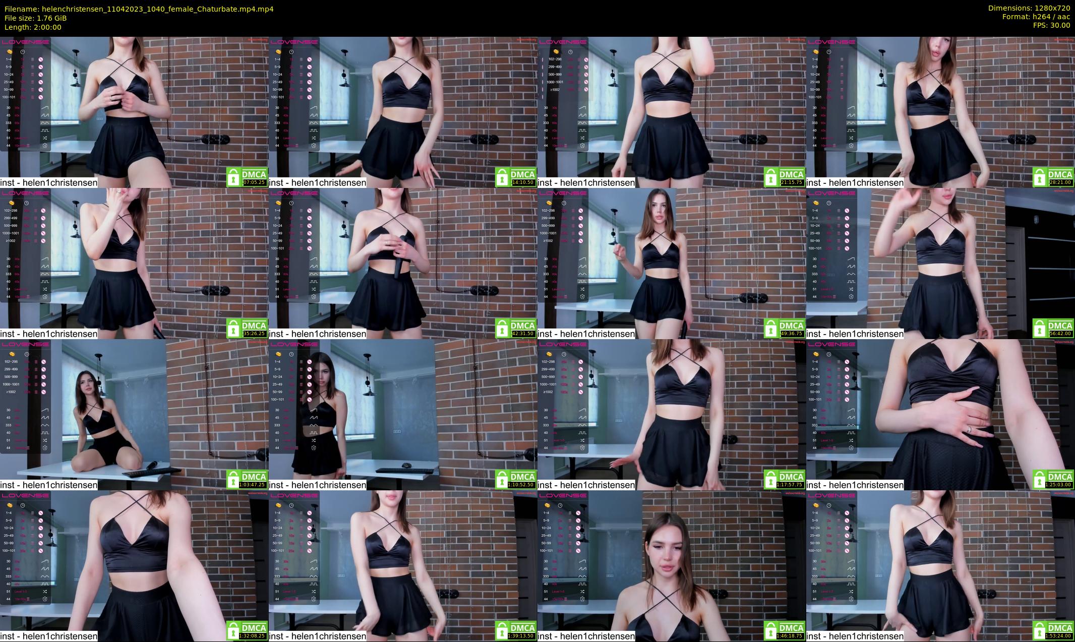 helenchristensen — 120 minute Chaturbate female cam show recording, 720p, Apr 11, 2023