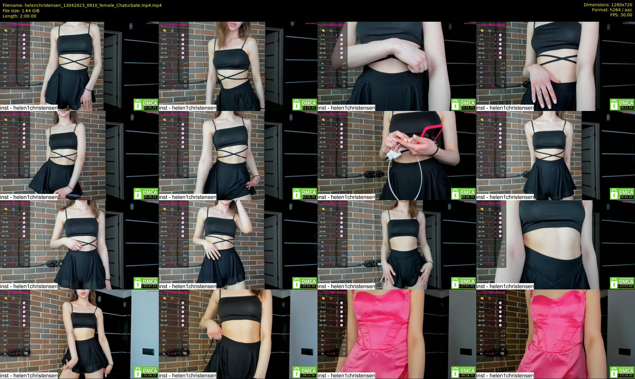 helenchristensen — 120 minute Chaturbate female cam show recording, 720p, Apr 13, 2023