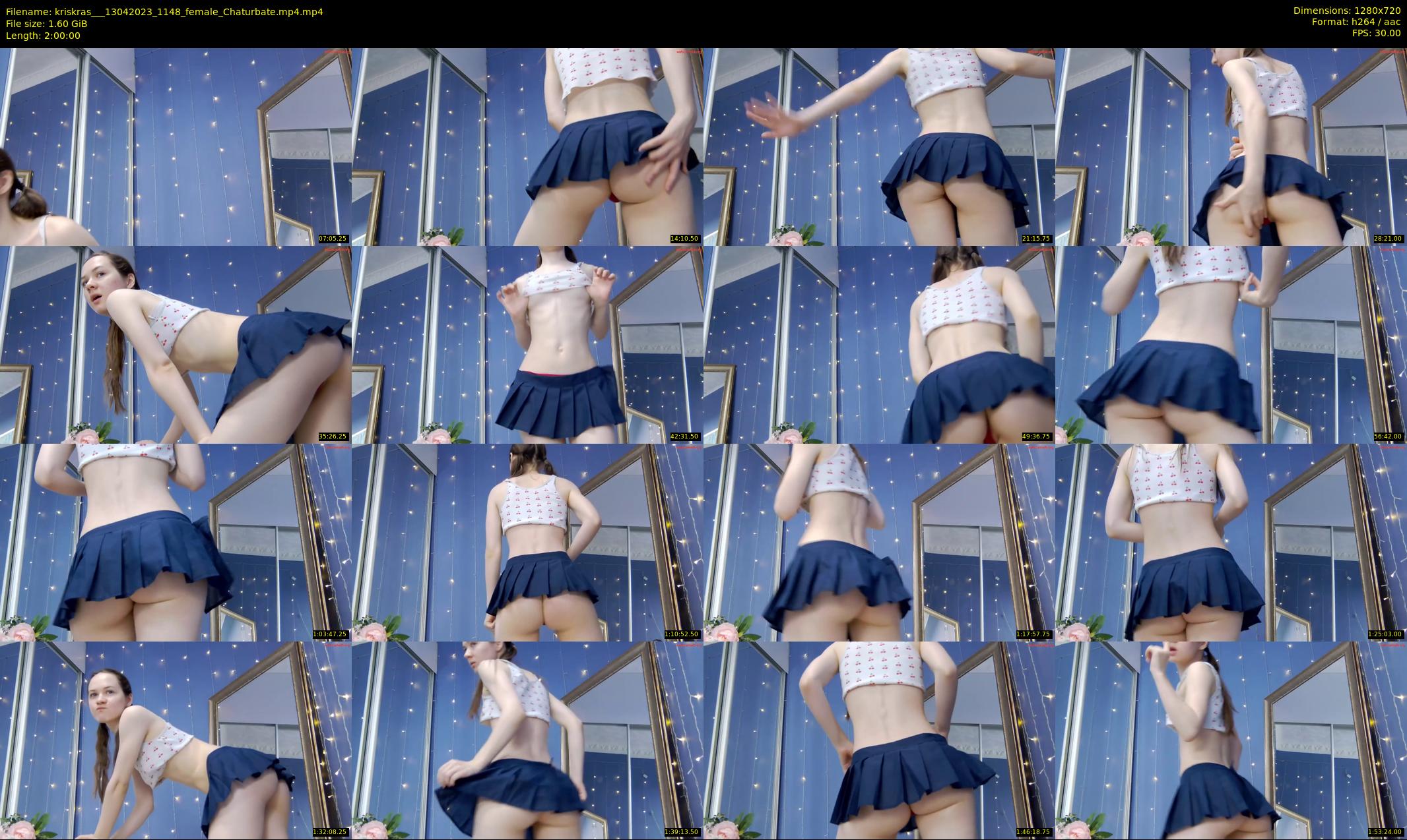 kriskras__ — 120 minute Chaturbate female cam show recording, 720p, Apr 13, 2023