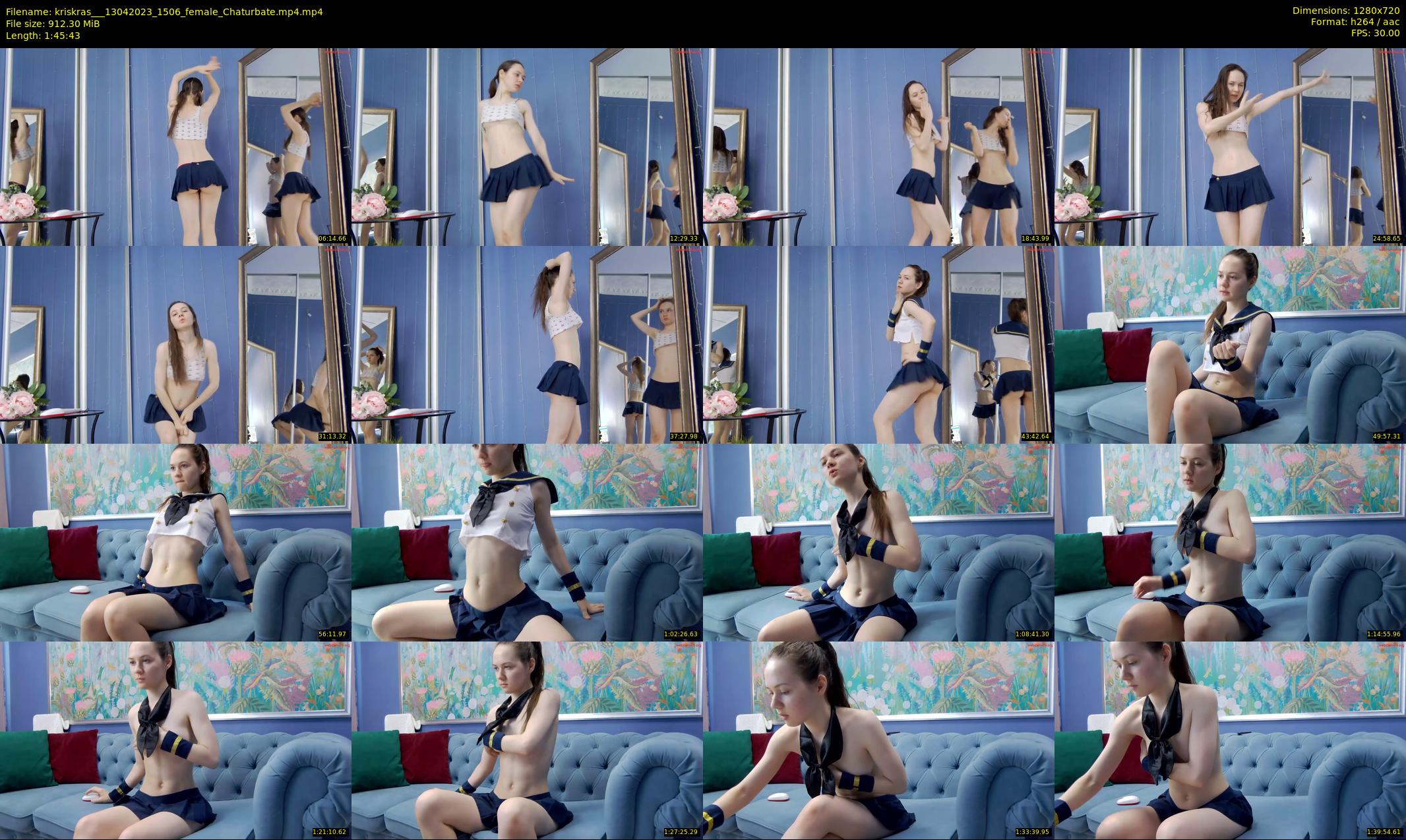 kriskras__ — 106 minute Chaturbate female cam show recording, 720p, Apr 13, 2023