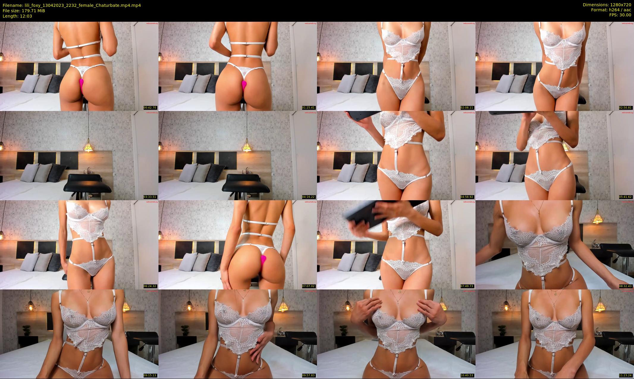 lili_foxy — 13 minute Chaturbate female cam show recording, 720p, Apr 13, 2023