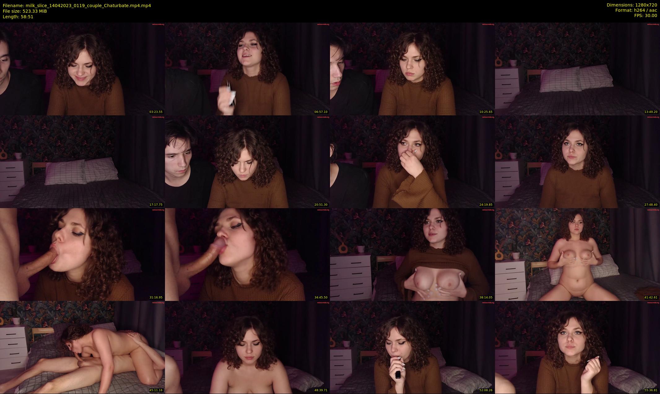 milk_slice — 59 minute Chaturbate couple cam show recording, 720p, Apr 14, 2023
