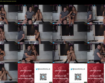 monchhichis — 34 minute Chaturbate couple cam show recording, 720p, Apr 13, 2023