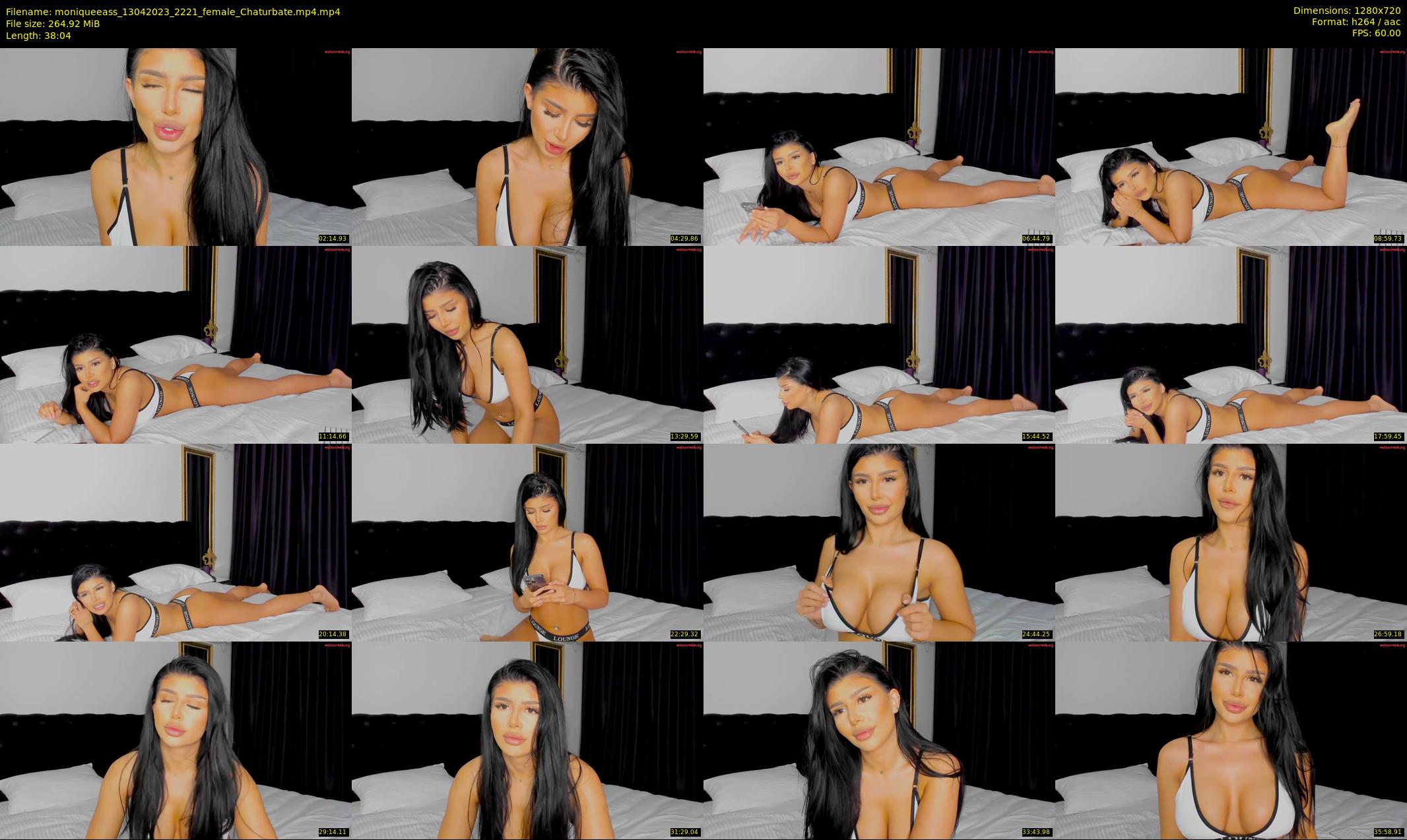 moniqueeass — 39 minute Chaturbate female cam show recording, 720p, Apr 13, 2023