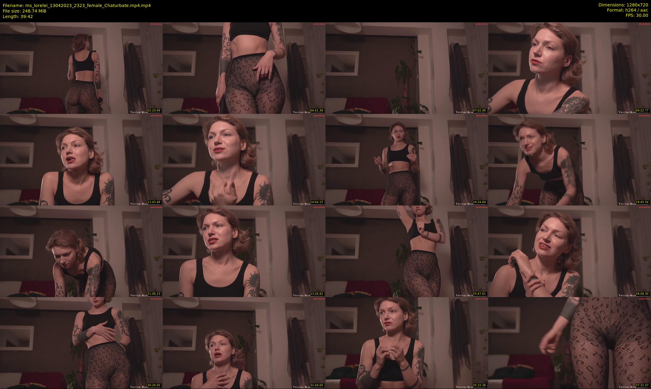 ms_lorelei — 40 minute Chaturbate female cam show recording, 720p, Apr 13, 2023