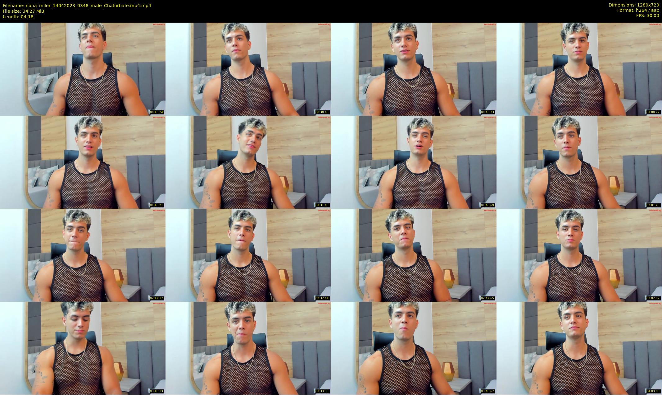 noha_miler — 5 minute Chaturbate male cam show recording, 720p, Apr 14, 2023