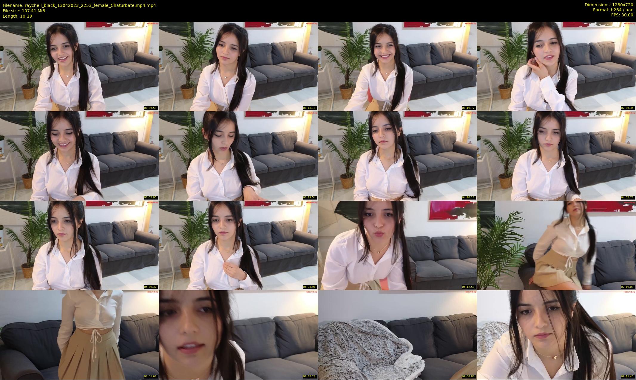 raychell_black — 11 minute Chaturbate female cam show recording, 720p, Apr 13, 2023