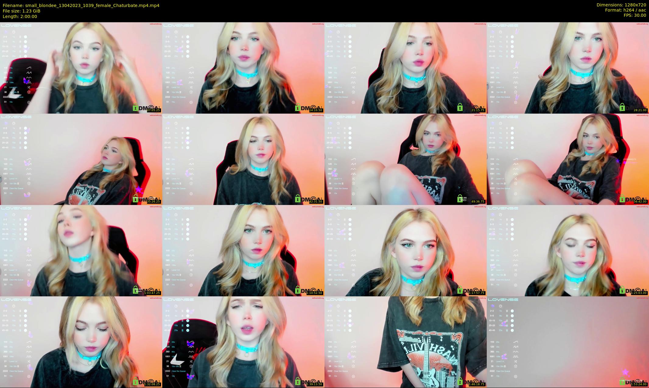 small_blondee — 120 minute Chaturbate female cam show recording, 720p, Apr 13, 2023