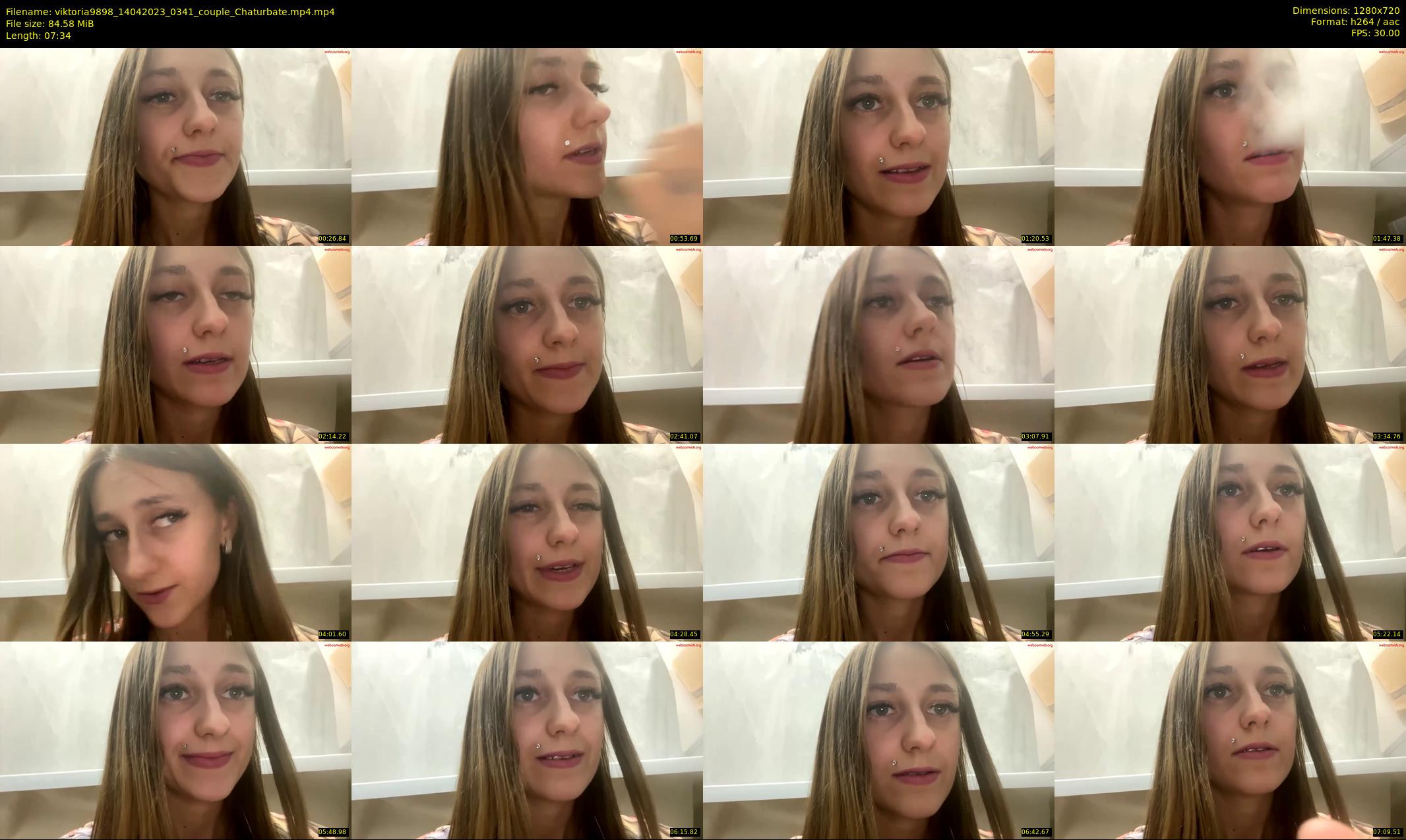 viktoria9898 — 8 minute Chaturbate couple cam show recording, 720p, Apr 14, 2023