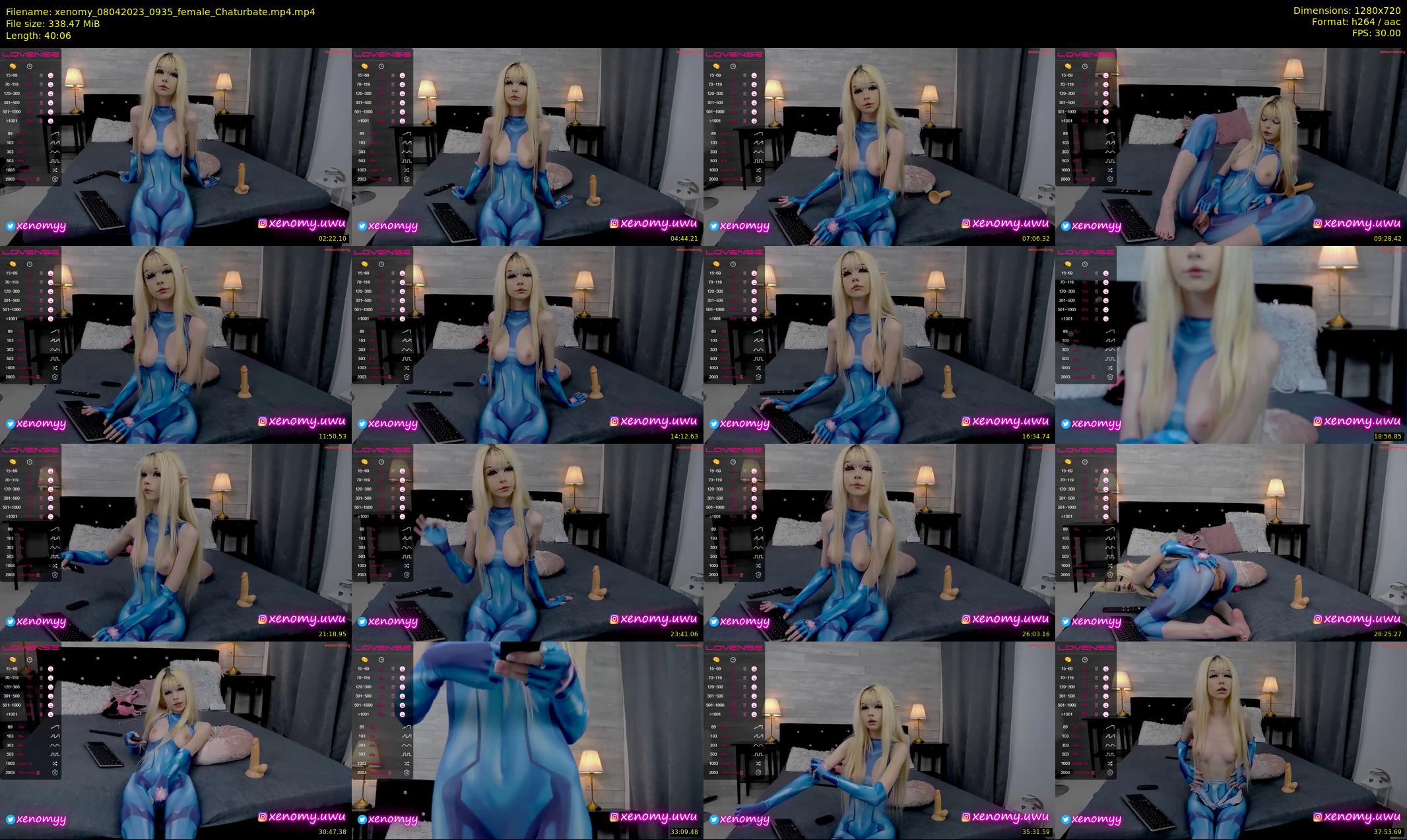 xenomy — 41 minute Chaturbate female cam show recording, 720p, Apr 8, 2023