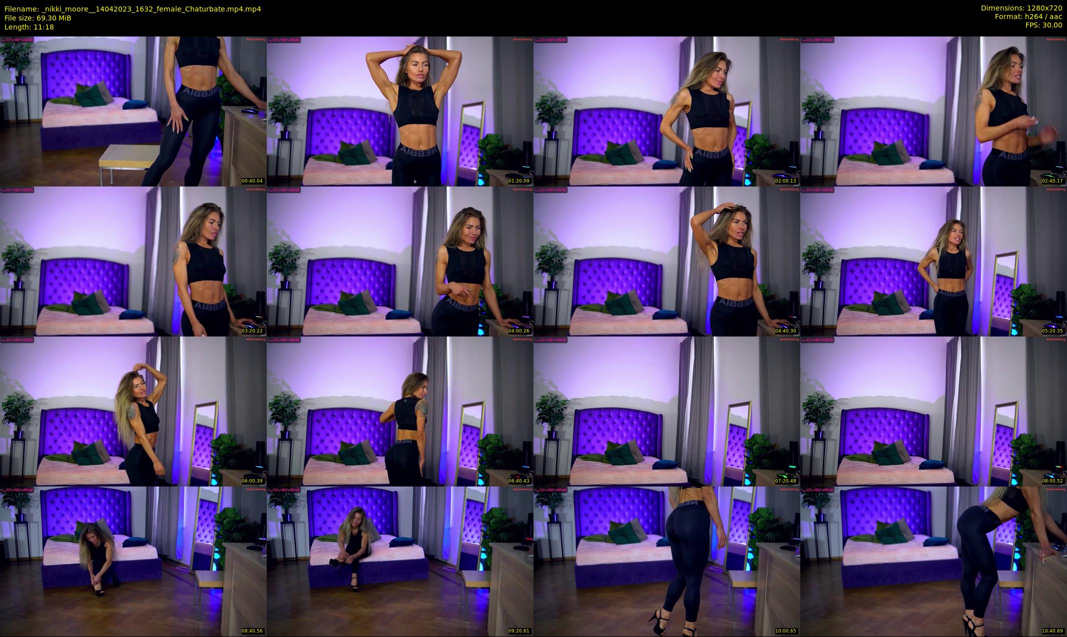 _nikki_moore_ — 12 minute Chaturbate female cam show recording, 720p, Apr 14, 2023